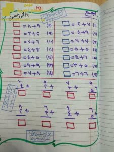 ملزمة رياضيات للفصل الأول مهمة