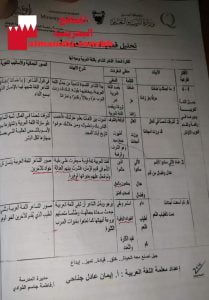 تحليل قصيدة ضاد العرب 1