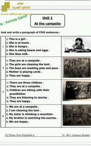 جميع براجرافات الفصل الأول