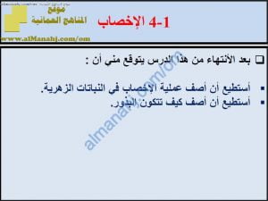 ملخص شرح درس الإخصاب مع حل الأنشطة (علوم) السابع