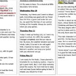 فقرات اللغة الإنجليزية الخاصّة بالفصل الأول