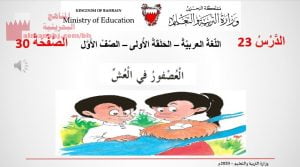 عرض بوربوينت لدرس العصفور في العش