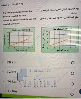 أسئلة اختبار نهاية الفصل الدراسي الثالث, (رياضيات) الخامس