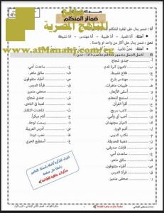 تحميل مذكرة المصطفى