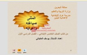 المثنى صياغته وإعرابه