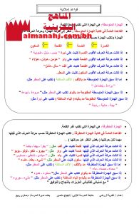 قواعد إملائية (الهمزة المتوسطة والهمزة المتطرفة)