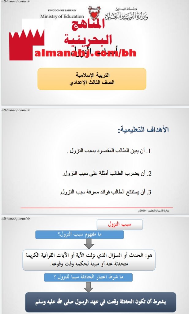 درس أسباب النزول