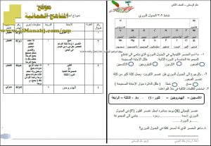 اختبار قصير نموذج 36 (منهج كامبردج) – نشاط (2-3) (علوم) الثامن