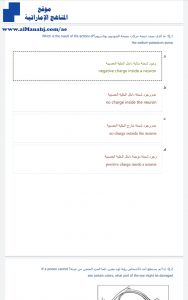 أسئلة مراجعة محلولة, (علوم) العاشر العام