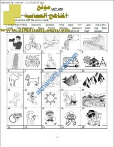 مراجعة شاملة للوحدات (لغة انجليزية) السابع