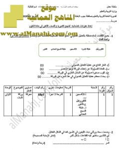 اختبار قصير نموذج 5 مع الإجابة (علوم) الثامن