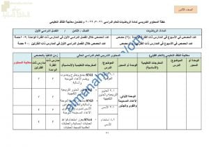 الدروس المحذوفة والمطلوبة وفق الخطة الدراسية الجديدة وفق منهج كامبردج (رياضيات) الثامن