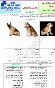 علم الوراثة التطبيقي, (علوم) الثاني عشر العام