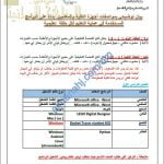 بيان توضيحي بمواصفات أجهزة الطلبة والمعلمين بناء على البرامج المستخدمة في عملية التعليم لكل حلقة تعليمية (التربية) ملفات مدرسية