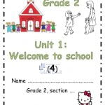 تدريبات شاملة الوحدة الأولى (لغة انجليزية) الثاني