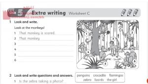 نشاط اللغة الانجليزية 1 (لغة انجليزية) الرابع