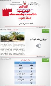 درس النخلة المعوجة