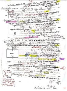 حل أوراق عمل الوحدة العاشرة دوائر التيار المتردد, (فيزياء) الثاني عشر المتقدم