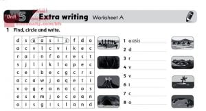 حل الأنشطة الخاصّة بالوحدة السادسة