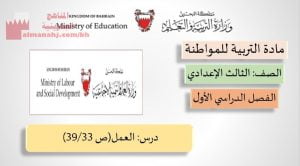 عرض بوربوينت لدرس العمل