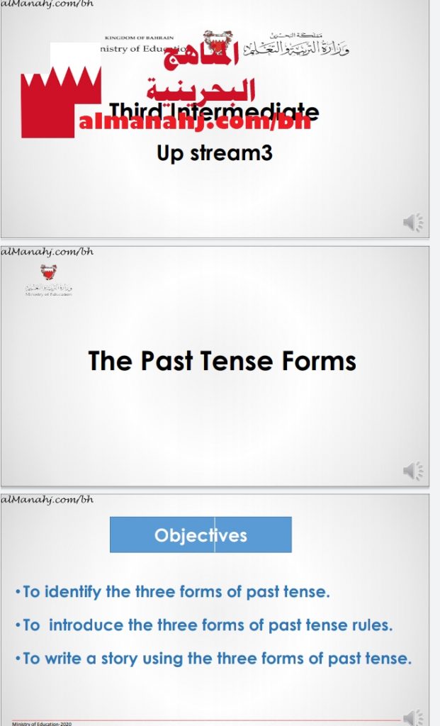 درس الأزمنة الماضية