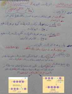 ملخص شرح شامل لدرس الجزيئات الحيوية (أحياء) الحادي عشر