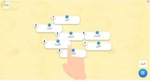 اختبار الكتروني لدرس أيام الأسبوع نموذج ثالث (رياضيات) الأول