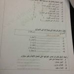 أوراق عمل جديدة (لغة عربية) الخامس