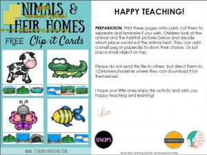 مذكرة أنشطة تعليمية ANIMALS AND THEIR HOMES (لغة انجليزية) حلقة أولى