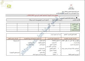 تحضير الكتروني لدرس مهمات الرسل عليهم السلام (تربية اسلامية) الخامس