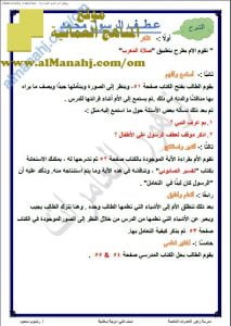 ملخص شرح درس عطف الرسول محمد (ص) (تربية اسلامية) الثاني