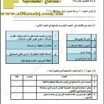 أوراق عمل وأسئلة امتحانية متنوعة في الوحدة السادسة مع الحل (علوم) الثامن