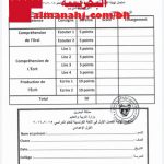 أسئلة امتحان والإجابة النموذجية ونص الاستماع