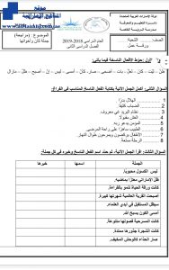 ورقة عمل جملة كان وأخواتها, (لغة عربية) الخامس