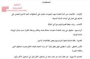 أهم المصطلحات والتعريفات