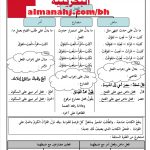 نشاط تدريبي على أساسيات القواعد (لغة عربية) الخامس