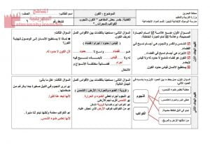 حل درس الكون