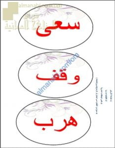 أوراق عمل وبطاقات تدريبية لدرس اسمي الزمان والمكان (لغة عربية) الحادي عشر