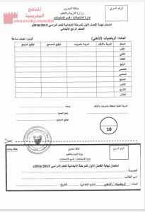 أسئلة امتحان (التقويم الشفوي الذهني)