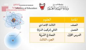 عرض بوربوينت لدرس النماذج الذرية الجزء الثالث