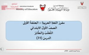 عرض بوربوينت لدرس الثعلب والطائر