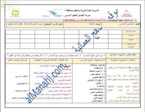 تحضير الكتروني لدرس سورة المرسلات (20-28) (تربية اسلامية) الخامس