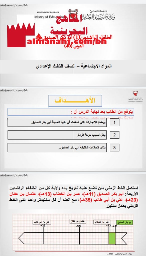 درس الخلفاء الراشدون (1) أبو بكر الصديق رضي الله عنهم الدرس 40