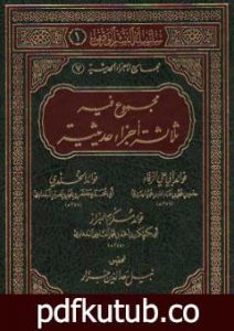 تحميل كتاب مجموع فيه ثلاثة أجزاء حديثية PDF تأليف مجموعة من المؤلفين مجانا [كامل]