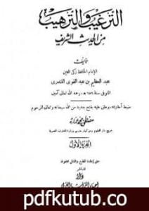 تحميل كتاب الترغيب والترهيب من الحديث الشريف – الجزء الأول: الإخلاص – الصدقات PDF تأليف عبد العظيم المنذري مجانا [كامل]