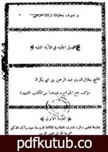 تحميل كتاب السبل الجلية في الآباء العلية: فضل الأبوين – طبعة قديمة PDF تأليف جلال الدين السيوطي مجانا [كامل]