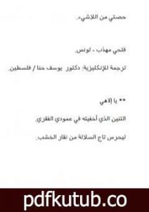 تحميل كتاب حصتي من اللاشيء PDF تأليف فتحي مهذب مجانا [كامل]